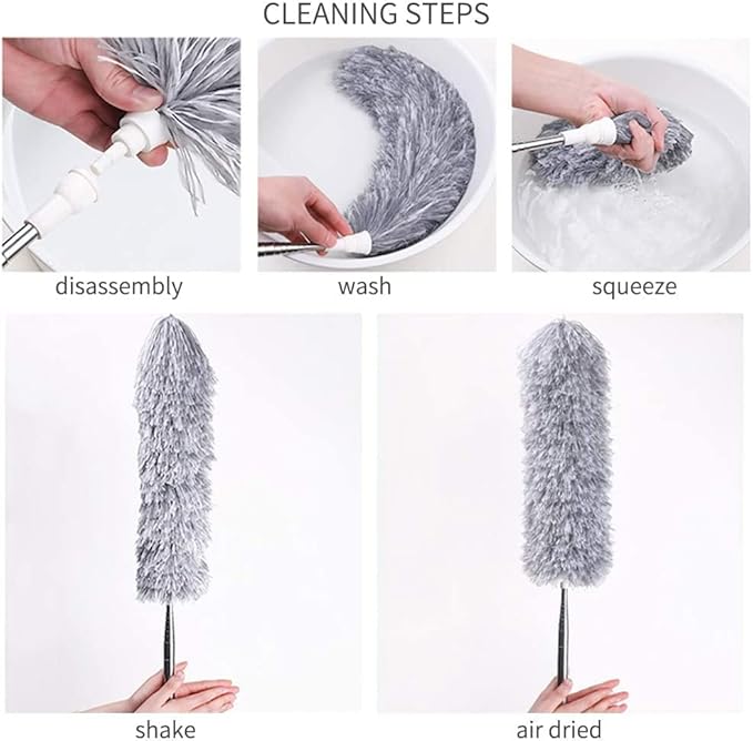Extendable Microfiber Cleaning Duster