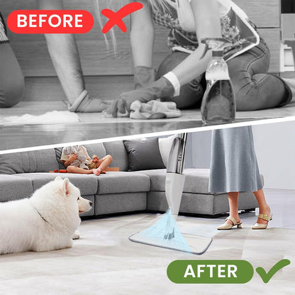 Spray Mop Set with Microfiber Washable Pad, Best 360 Degree Easy Mop