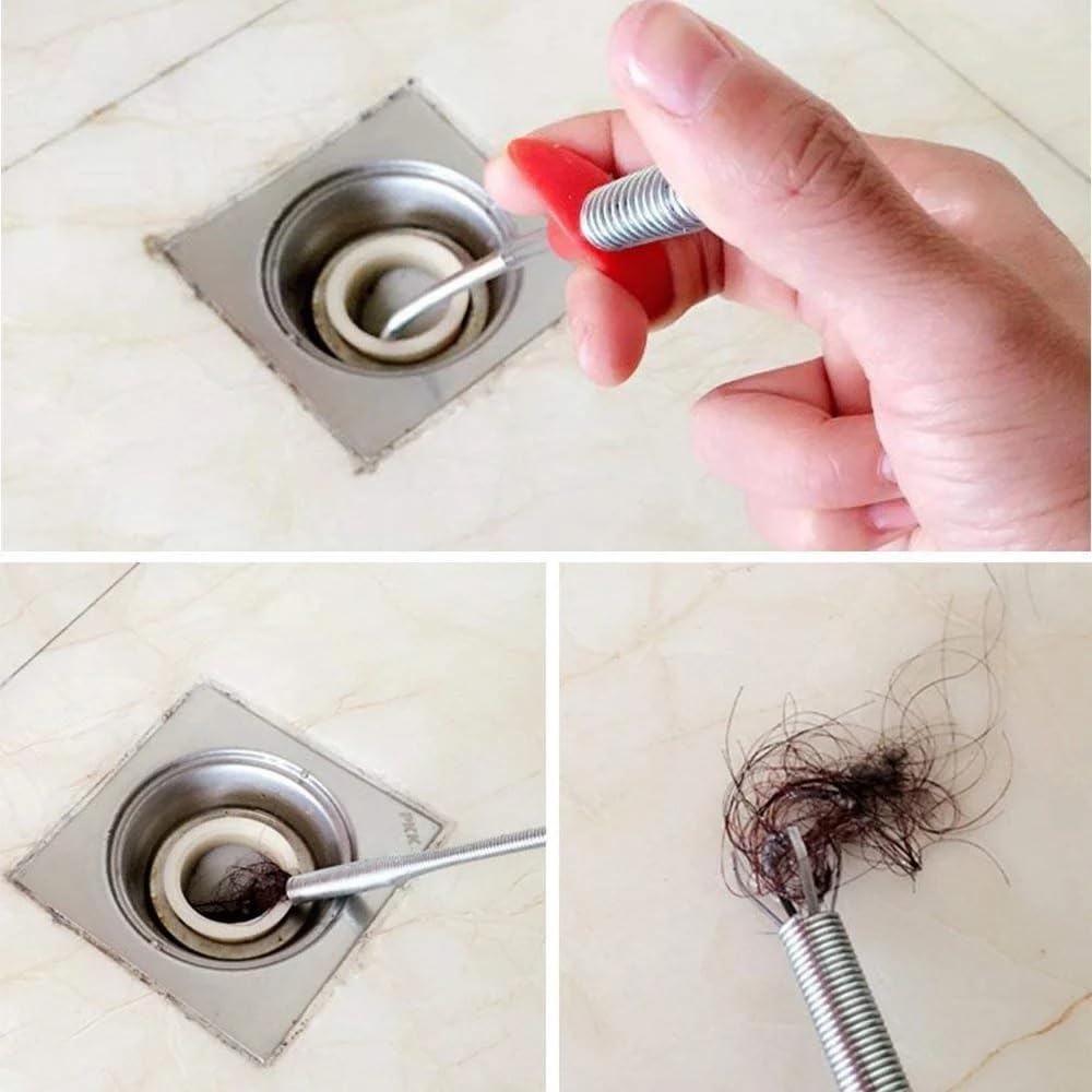 Drain Pipe Cleaning Spring