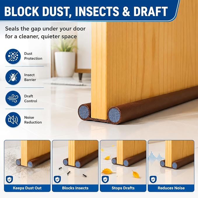 🚪 Door Bottom Draft Stopper – Floor Gap Seal