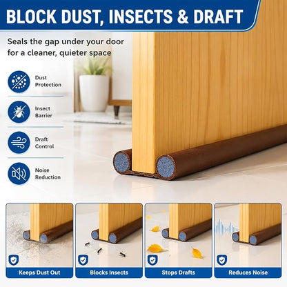 🚪 Door Bottom Draft Stopper – Floor Gap Seal