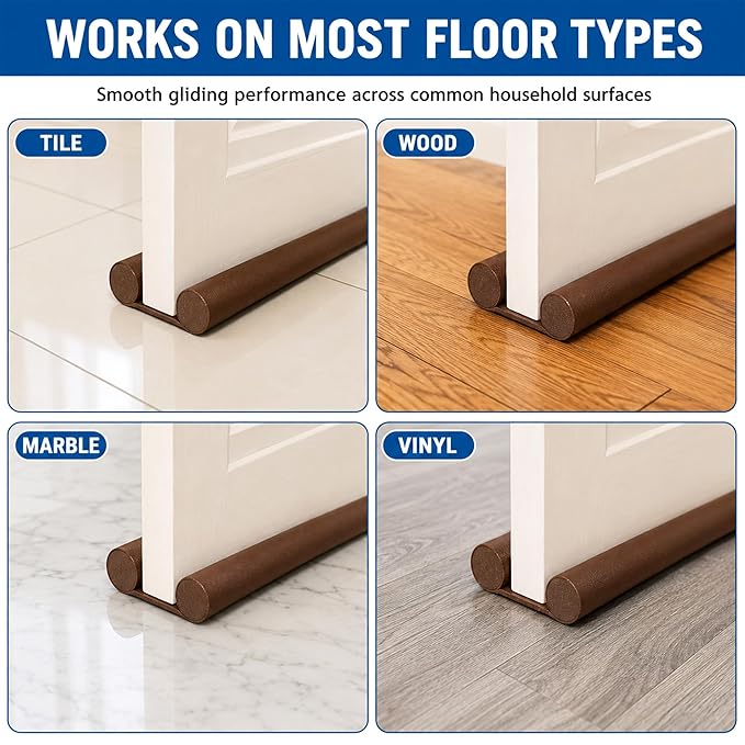 🚪 Door Bottom Draft Stopper – Floor Gap Seal